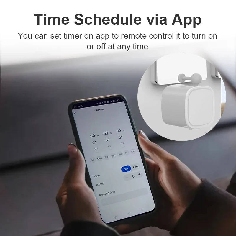 Tuya Bluetooth Smart Finger Roboter Schalter Taste Drücker Bot Remoter APP Control Home Appliance Google Home Alexa Stimme Assistent