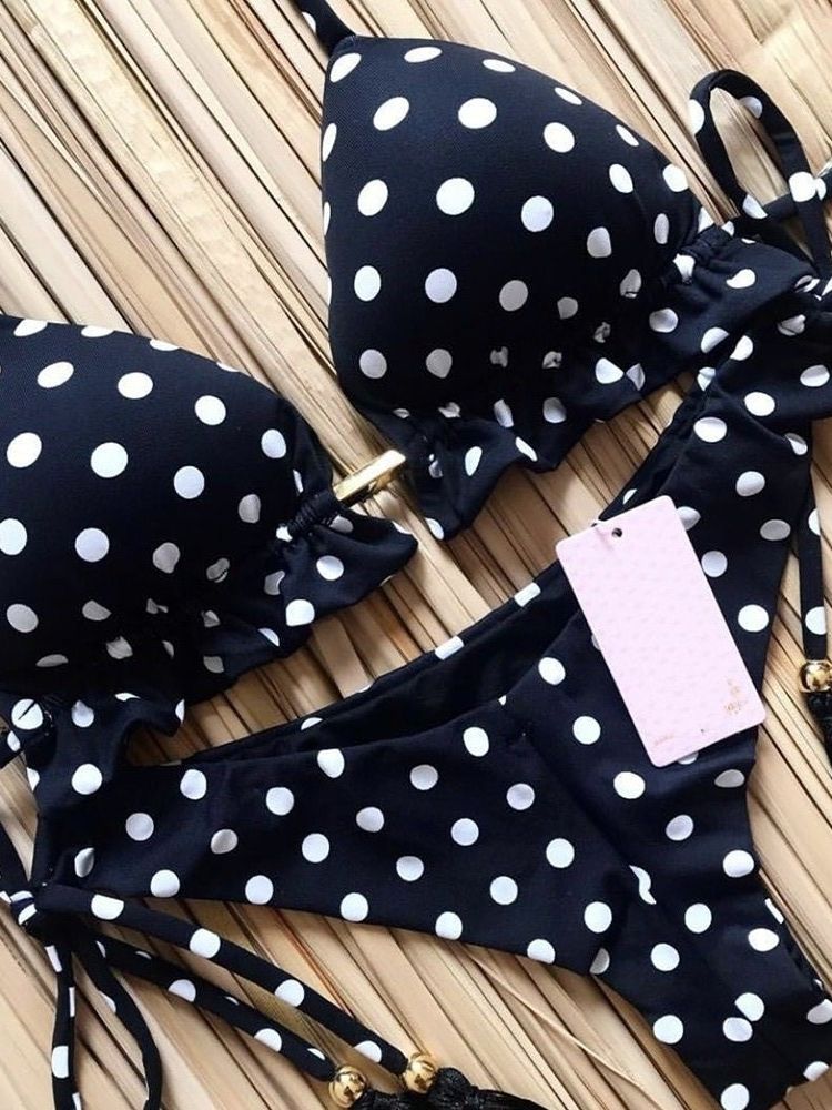 RUOTONGSEPT Sexy Print Bikinis Set Frauen Badeanzug Bandage Zwei-Stück Bademode Brasilianische Biquínis Bademode Badeanzug 2022 Neue