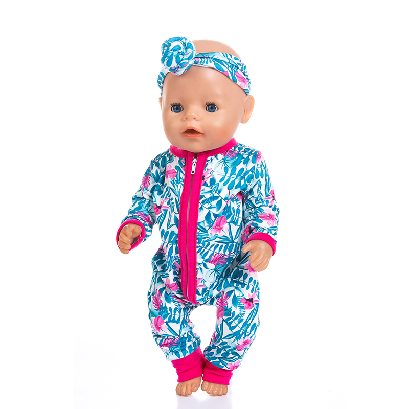 Macacão + roupas de boneca com cordão adequadas para boneca de 43 cm/17 polegadas, apenas roupas de venda