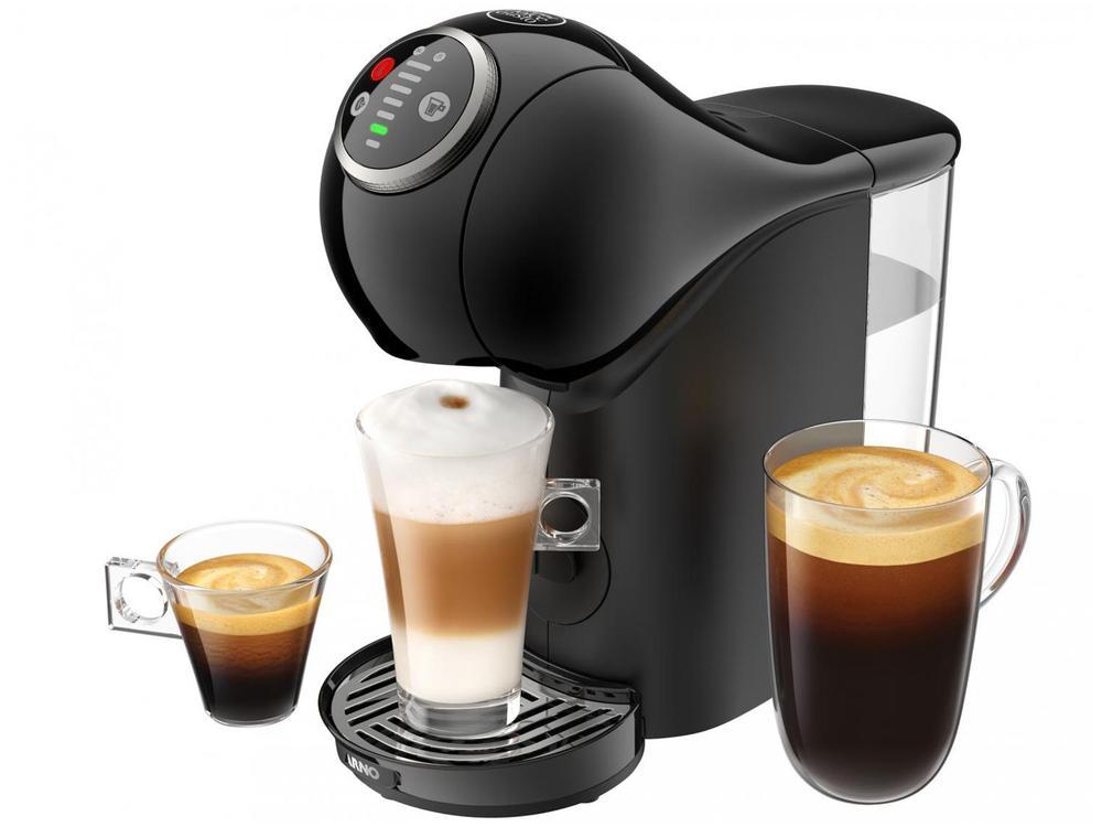 Cafeteira Expresso Arno Nescafé Dolce Gusto Genio S Plus de Cápsula 15 Bar Preto - 110V