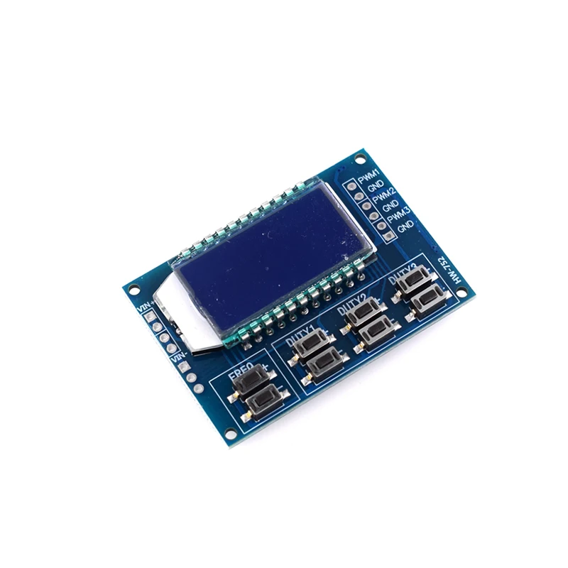 1Hz-150Khz Signal Generator PWM Board Module Pulse Frequency Duty Cycle Adjustable Module LCD Display 3.3V-30V 1Hz - 150Khz