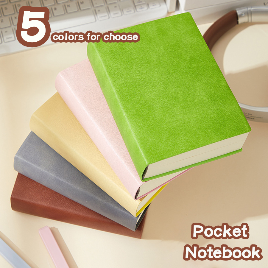 โน้ตบุ๊คหนาพิเศษ (640 หน้า) A6 ความคิดสร้างสรรค์เครื่องเขียน Notepads เปล่า Pu ปกอุปกรณ์สํานักงานโรงเรียน (Sketching และ Graffiti)