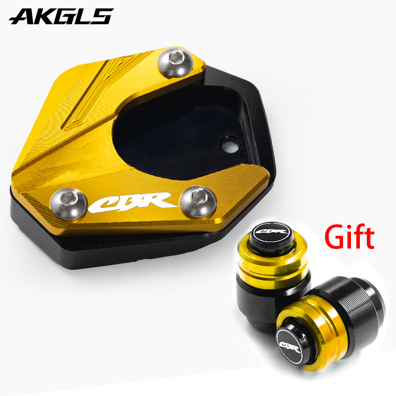 ホンダ CBR650R CBR650F CBR 650R CBR500R 2013-2023 2024 オートバイタイヤバルブキャップキックスタンド足引伸サイドスタンド延長