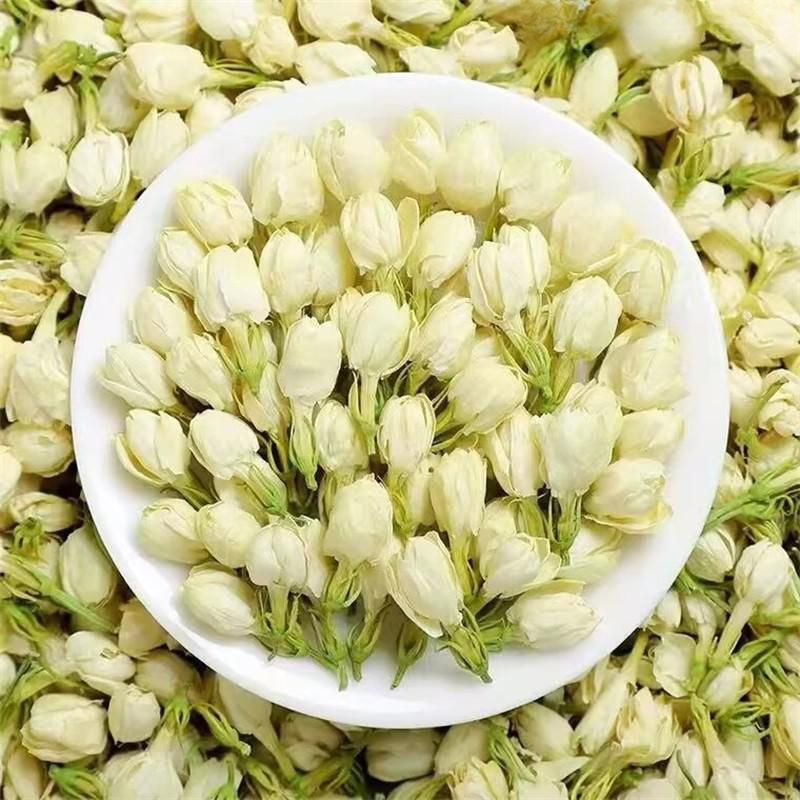 Natural Seco Jasmim Buds, Flores para Sachet, Enchimento de Travesseiro, Perfume, DIY, Vela De Casamento, Incenso, Alta Qualidade, Perfume