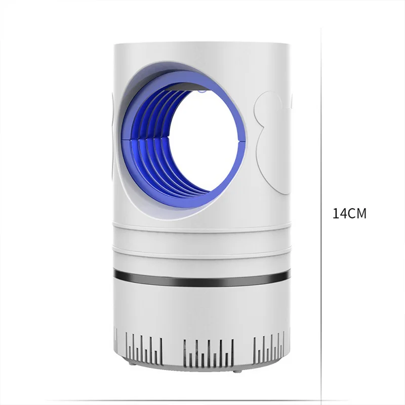 1 pc elétrico fly bug mosquito assassino de insetos led luz armadilha lâmpada controle pragas pequenas com fonte alimentação usb e adaptador