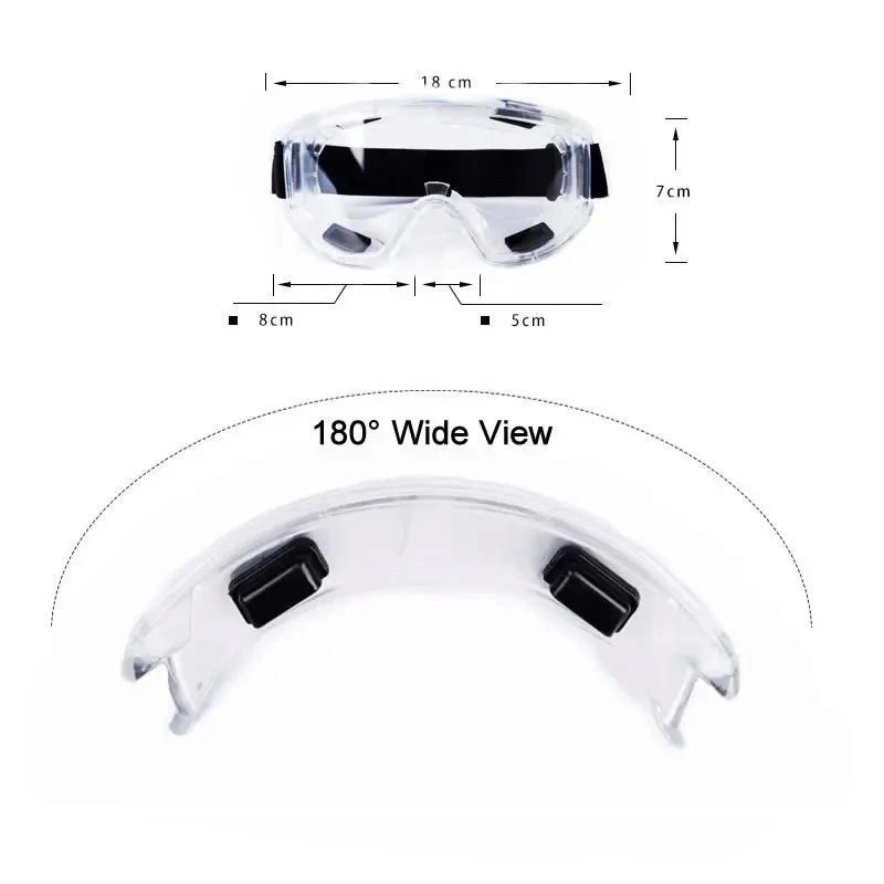 Gafas de seguridad transparentes para carpintero, Protector ocular antisalpicaduras, resistentes a impactos, gafas protectoras de seguridad para el trabajo
