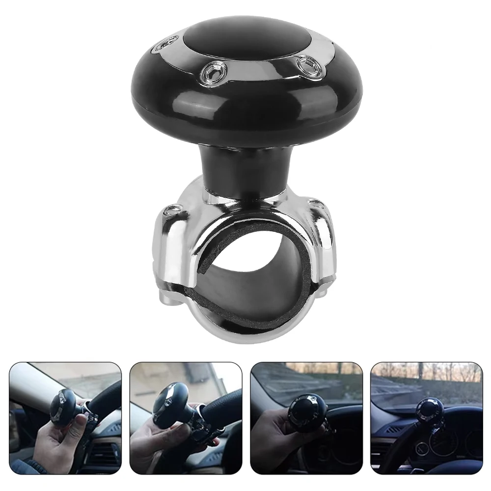 Universal Lenkrad Booster Auto Drehen Lenkrad Ball Griff mit Spinner Knopf Rotierenden Lenkrad Spinner Knopf