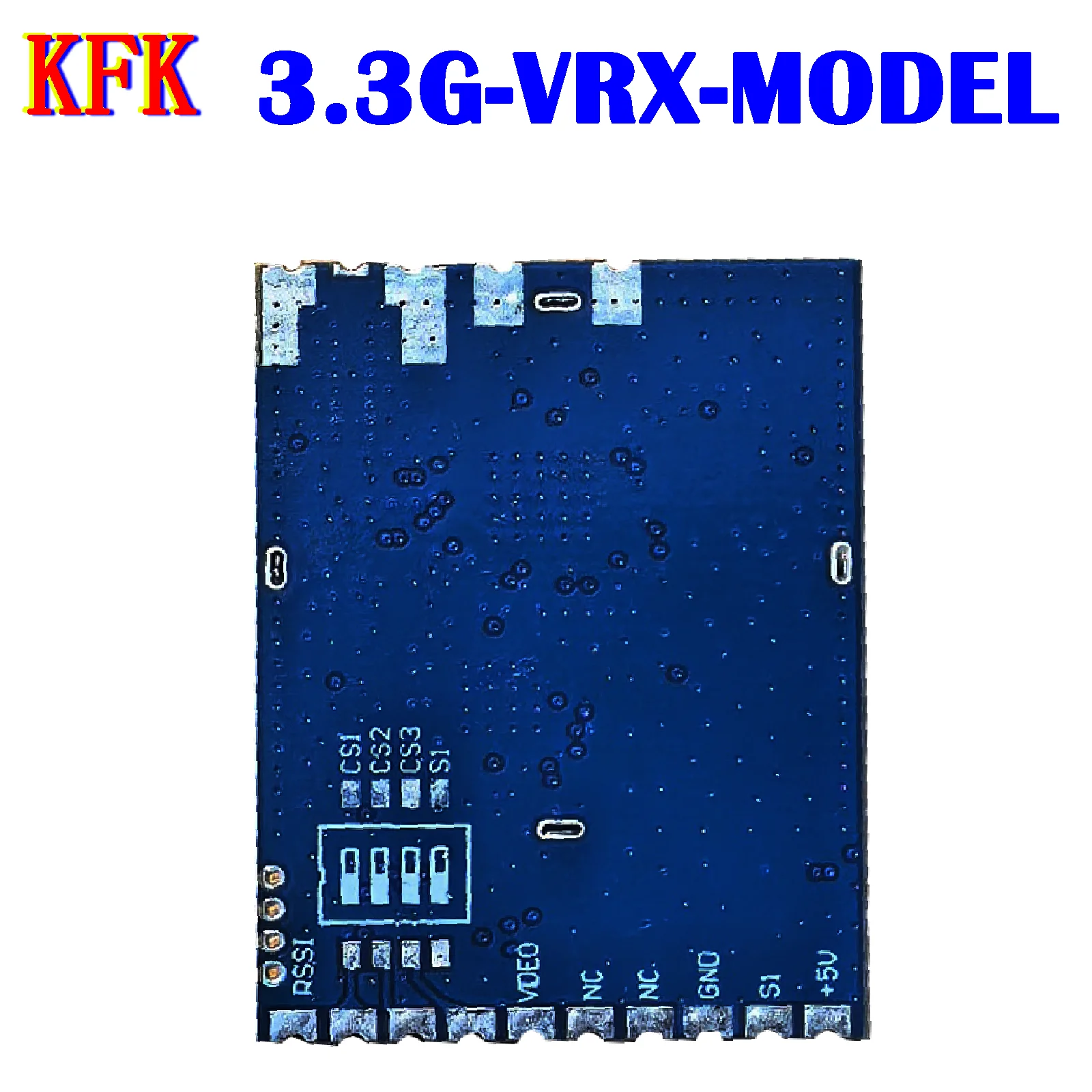 2025новый приемник модели KFK FPV 3.3G 16CH VRX 3.3 ГГц RF