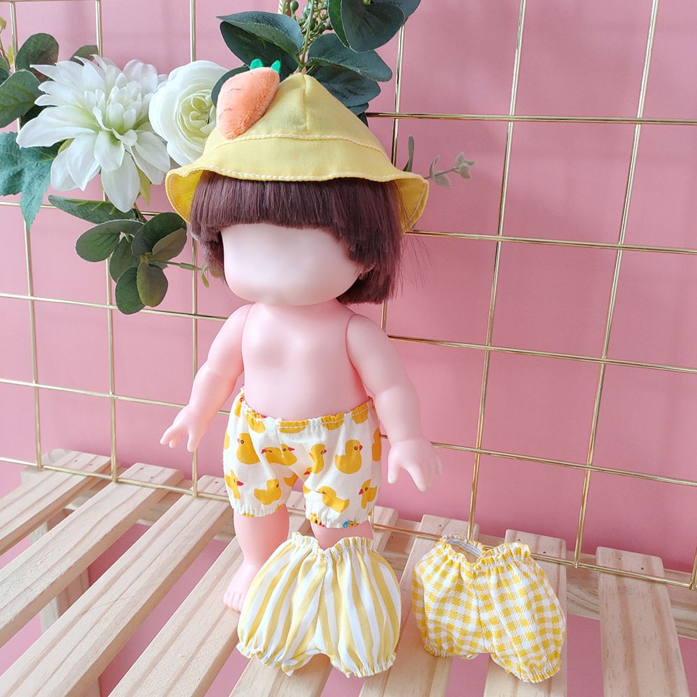 Spodnie dyniowe Bawełniane spodenki dla lalek Ubranka dla dzieci 15 cm Wspólna lalka Bjd Doll Ob11 Ubrania Spodnie latarniowe