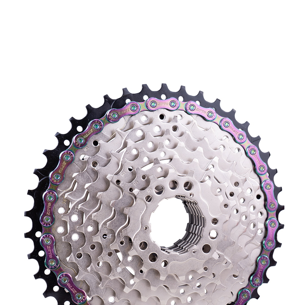 ZTTO ULT 自転車 8 9 10 スピードチェーン 116 リンク MTB ロードバイクチェーンパワーロック高品質 8S 9v 10v 電流サイクリングアクセサリー