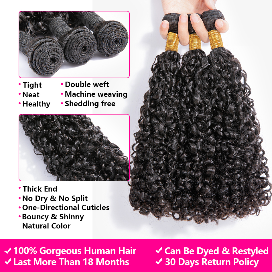 12A Silky Healthy Double Drawn Pixie Curls Bundles Virgin Vietnamese Raw Indian Burmese Curly 100% Human Hair Extensions Cheap