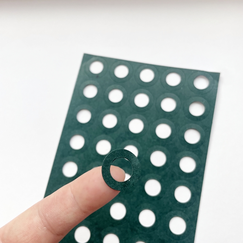 100PCS 18650/21700 Li-Ion Batterie Isolierung Dichtung Gerste Papier Batterie Pack Zelle Hohl Isolierende Elektrode Isolierte Pads