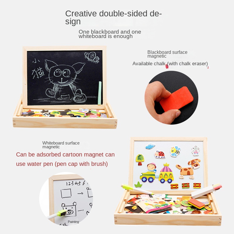 木製ジグソーパズルおもちゃ子供の就学前製図ボード女の赤ちゃん 3.4.5 歳幼稚園。 モンテッソーリおもちゃギフト誕生日