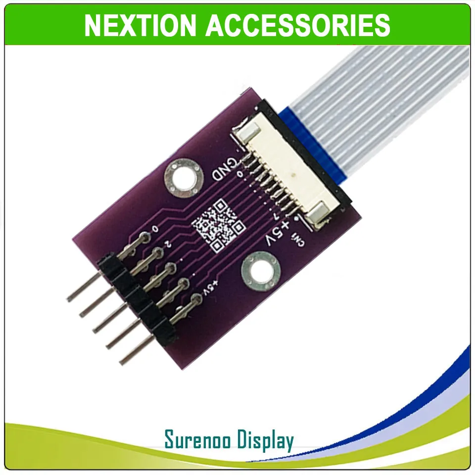 Nextion IO-Adapter oder Erweiterungsplatine für Nextion Enhanced HMI UART USART Intelligentes LCD-Anzeigemodul GPIOs I/O Extended