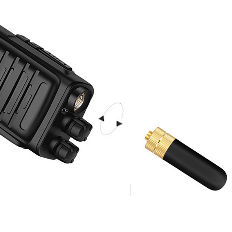 1pc ミニ SRH-805S 5 センチメートル SMA-F メスデュアルバンドアンテナ 50OHM BAOFENG UV-5R BF-888S ラジオ SRH-805S アンテナ 10 ワット