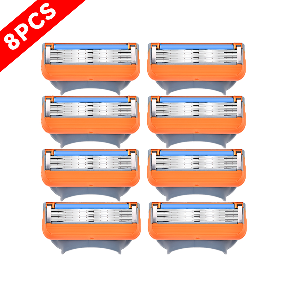 5 blade razor replacement Razor Heads Five Layers Razor Blades Suit For Fusion 5 Razor Cartridge