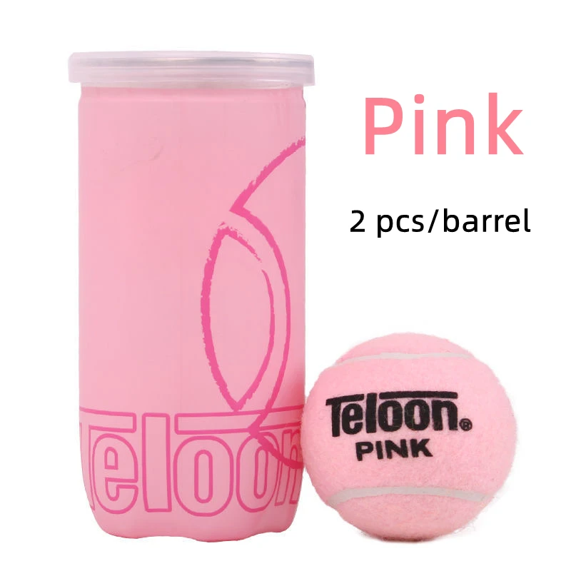 Pelotas de tenis rosas, 2 piezas.