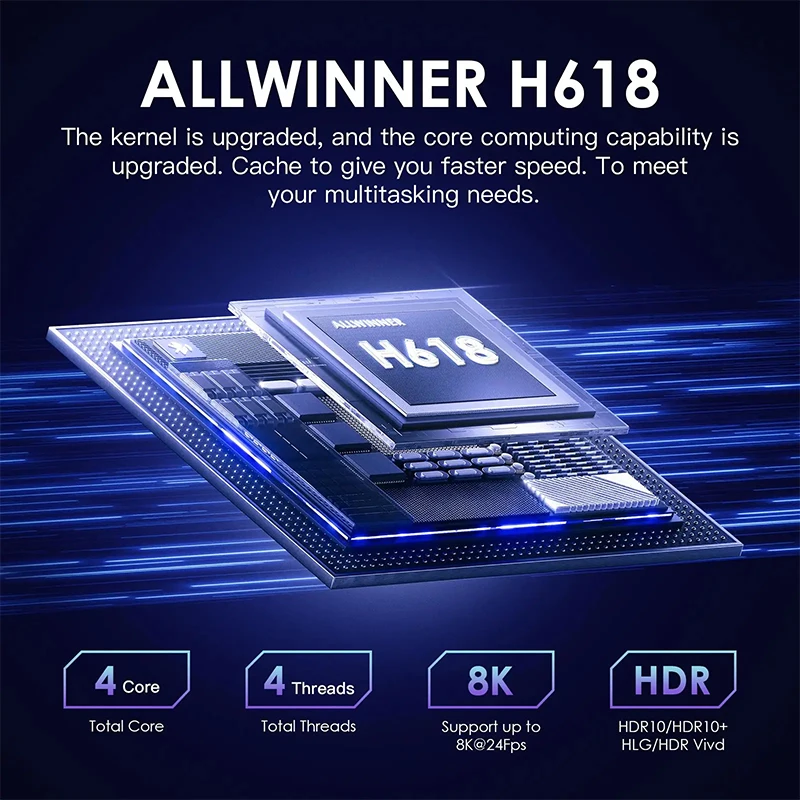 T95 MAX Allwinner H618 Smart TV Box Android 12 2,4G/5G Dual Wifi Quadcore 8GB16GB32GB64GB 8K Ultra HD Media Player Set Top Box