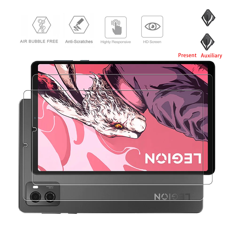 2 Packs HD Scratch Proof Tempered Glass Screen Protector For Lenovo Legion Y700 2023 8.8-inch Tablet Protective Film