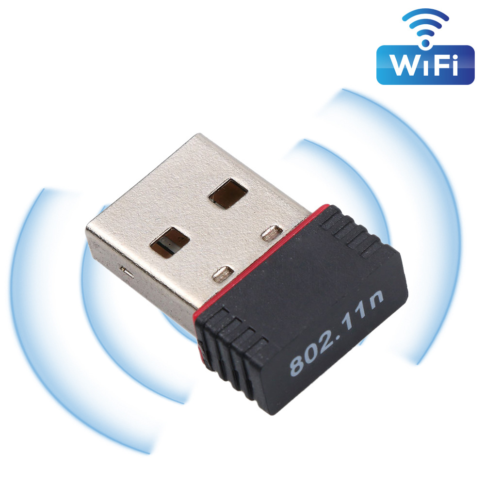 RTL8188 150Mbps USB WiFi Adapter สําหรับ Raspberry Pi, การ์ดเครือข่ายไร้สายอะแดปเตอร์ WiFi Dongle สําหรับเดสก์ท็อปแล็ปท็อป PC Windows RTL818