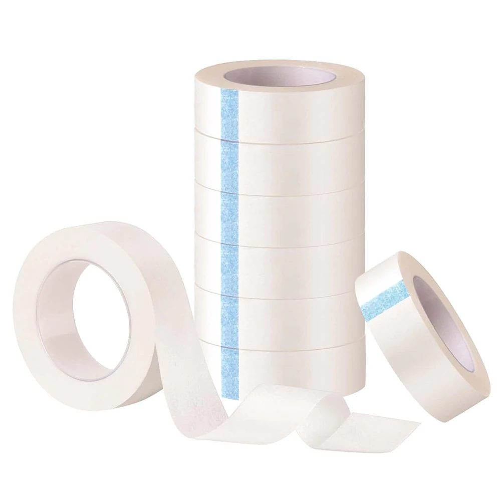 5 Rolls Witte Wimper Tape Lijm Wimper Extension Tapes Stof Ademend Micropore Lash Tape voor Wimper Extension Supply