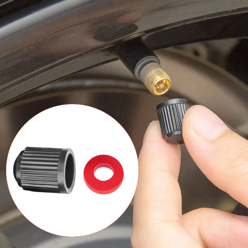 10 Uds. Tapas de válvula de neumático de coche, tapas de válvula de neumático a prueba de polvo, tapas universales decorativas para motocicleta y bicicleta, accesorios para coche