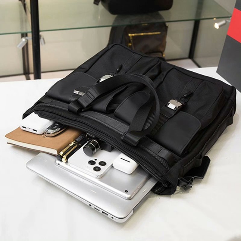 Ballistic nylon alpha Bravo series Modern style for daily commuting, waterproof and wear-resistant 232765