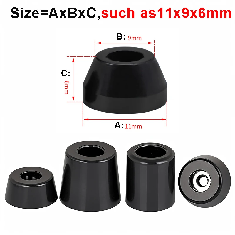 Gummipolster, Bodenschoner, rutschfest, für Schneidebrett, Möbel, Stoßstange, Dichtung, Tisch, Stuhl, Beinabdeckung, Möbelbeschläge, Matte