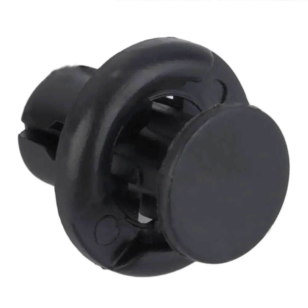 50 stuks ABS Plastic Uitbreiding Klinknagel Moer Gesp Clip Klinknagel Sluiting Zwart Auto-onderdelen Reparatie Tool Decoratie Tool Auto Accessoires