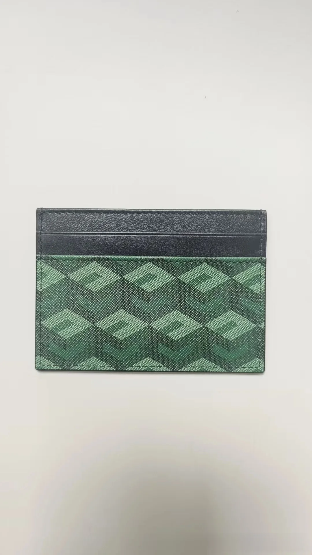 New Trendy 3D Pattern Genuine Leather Card Holder Multi-Functional Small Size for Men And Women Card Protector Coin Purse