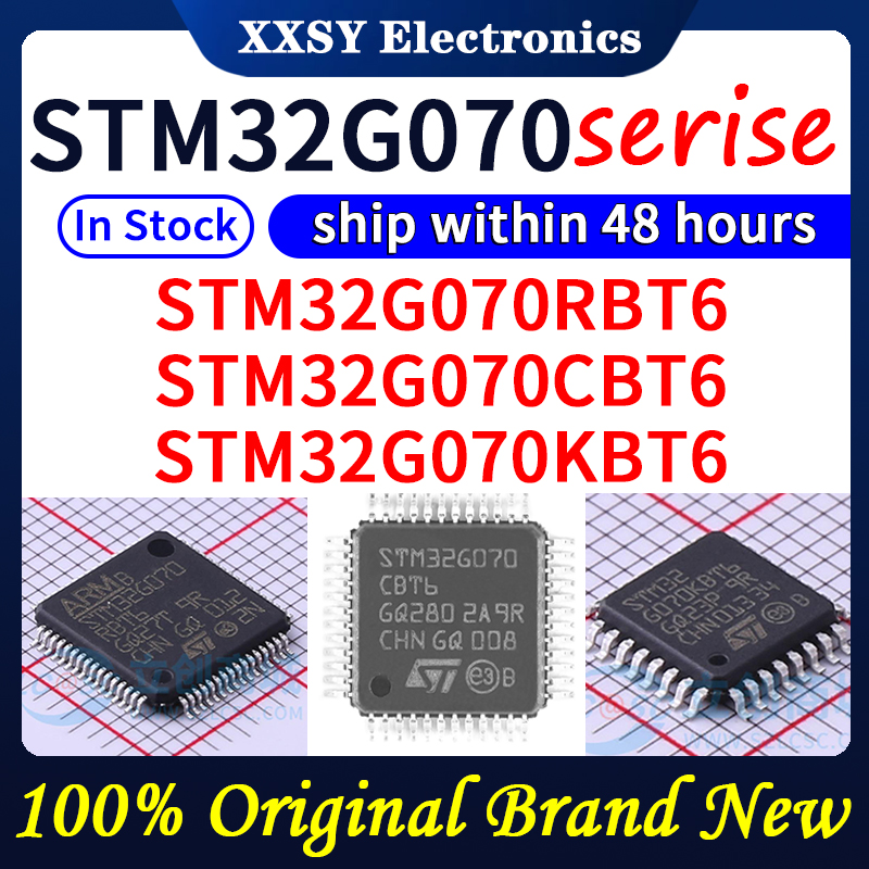 STM32G070RBT6 STM32G070CBT6 STM32G070KBT6 Hoge kwaliteit 100% Origineel Nieuw