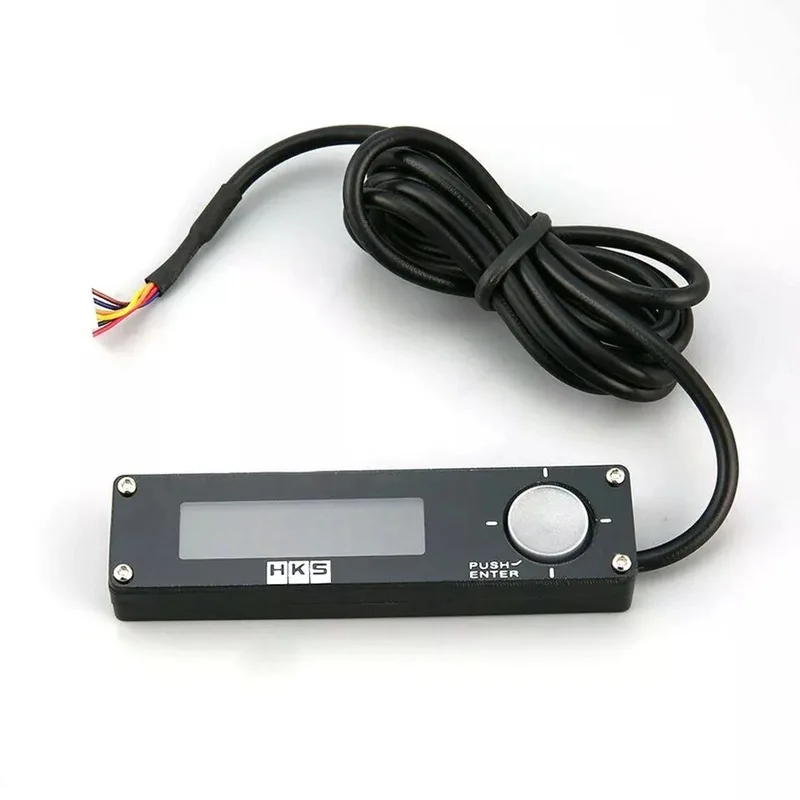 Temporizador turbo para carro branco/vermelho/bule didital display led hud universal acessórios automotivos