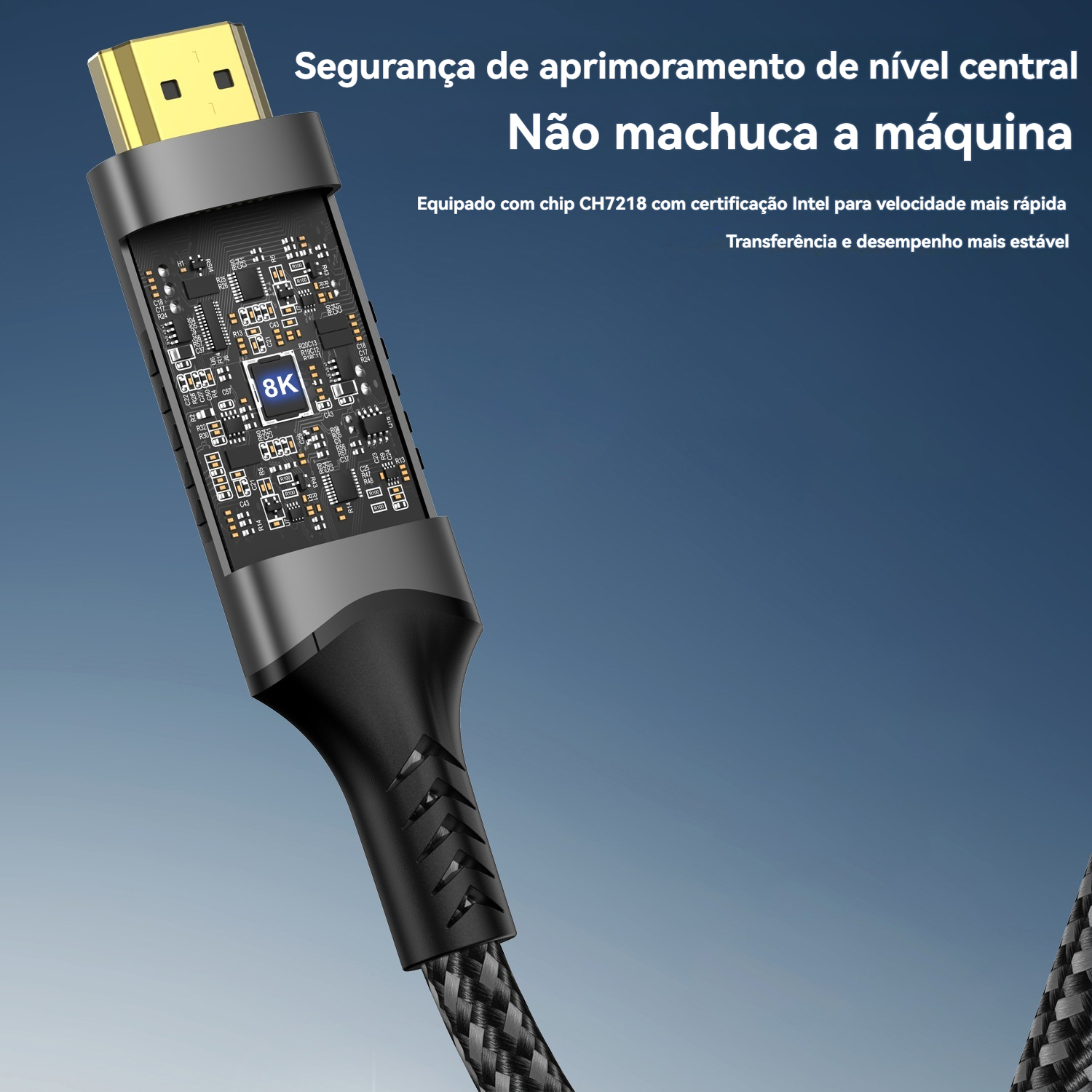 Cabo usb c para hdmi 8k @ 60hz 4k @ 120hz tipo c para hdmi-cabo hdtv compatível para conversor de tv macbook air ipad USB-C adaptador hdmi