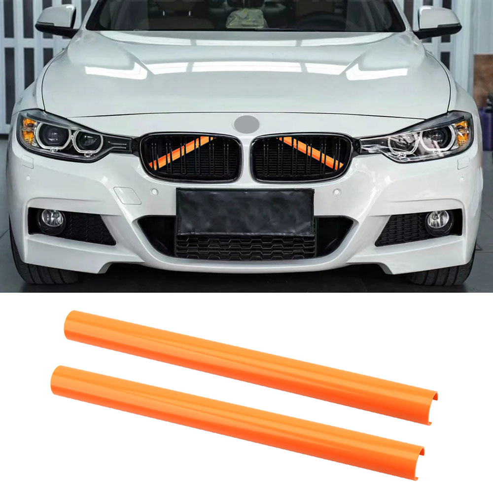 2 stuks Auto Grille Trim Strips V Brace M Sport Bar Decoratie Voor BMW F20 F21 F22 F23 F30 F31 F32 F33 F34 F35 F36 F40 F45 F46