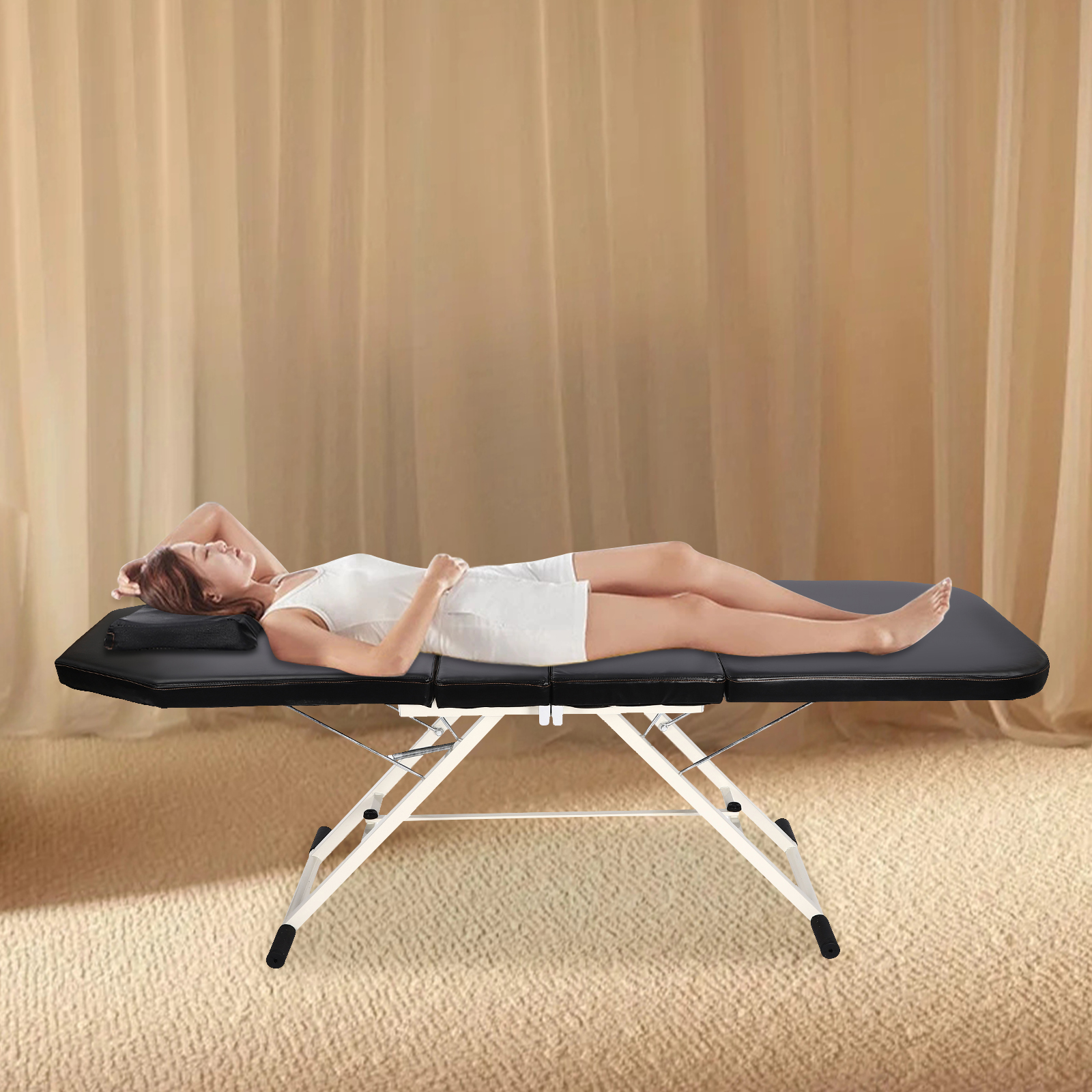Chaise de Spa pliante Portable, Table de Massage pliable, lit de beauté pour hôpitaux, Salons de beauté, centres de SPA, clinique