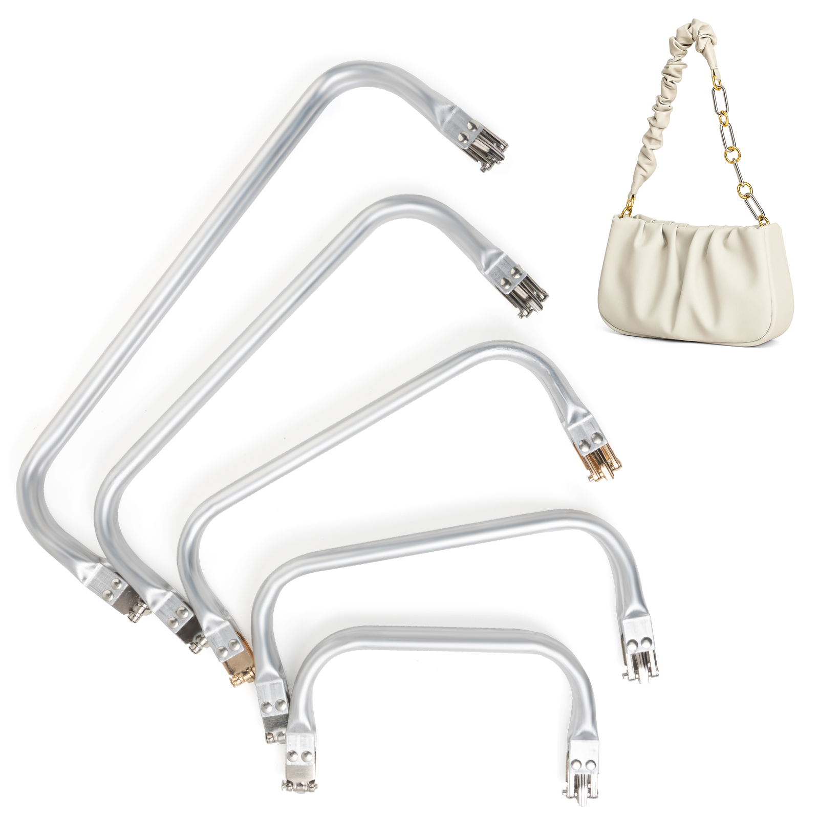 DIY Metal Purse Frame Handle Kiss Clasp Lock For Bag Sewing Craft Tailor Accessories Bag Frame For Purse Backpack Bags Parts