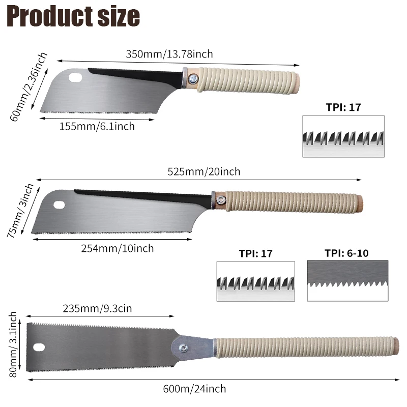 1 st Japanse Handzaag SK5 Flexibele Blade Flush Cut Houten Handvat Zwaluwstaart Pull Saw voor Nat Droog Hout DIY Houtbewerking Gereedschap