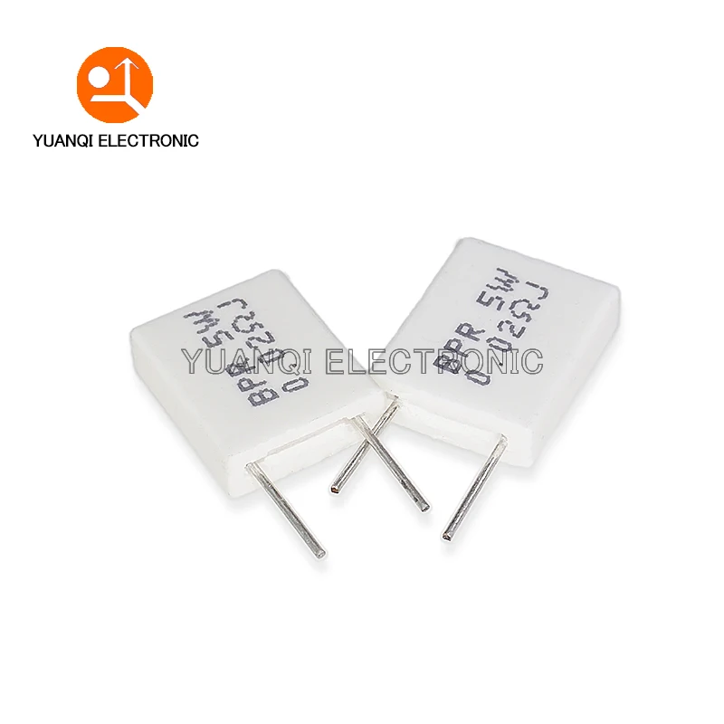 10 Uds BPR56 5W resistencia de cemento no inductivo 0.01R 0.02R 0.05R 0.12R 0.15R 0.2R 0.22R 0.47R 0,1 0,15 0,22 0,25 0,33 0,5 ohm