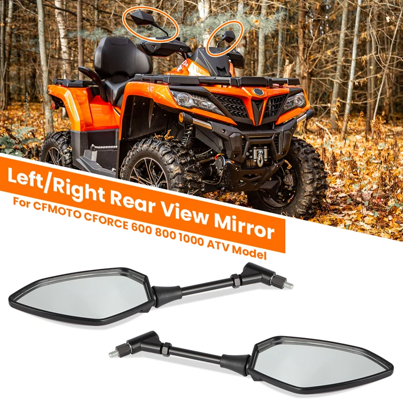 Para cfmoto cforce novo 600 800 1000 atv modelo 2014-2022 espelho retrovisor esquerdo ou direito original 9ay0- 200200   & 9AY0- 200300