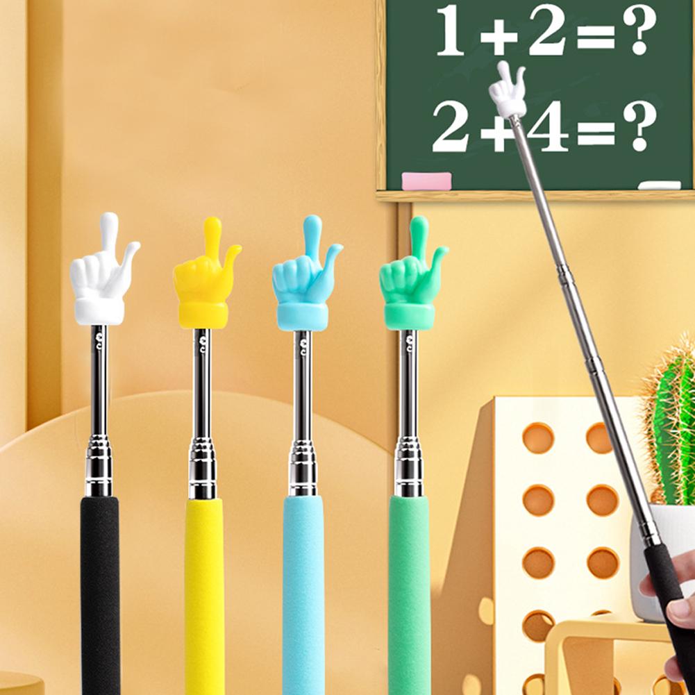 Einziehbare Sticks, pädagogisches Lernspielzeug, Finger-Lesegerät, Vorschul-Lehrmittel für Kinder, Klasse, Whiteboard-Zeiger