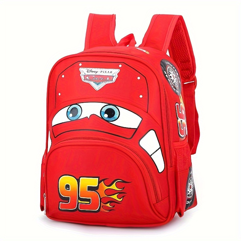 Hot kindergarten cartoon 95 car Travel bag 3D waterproof boys 2-5 years old children backpack