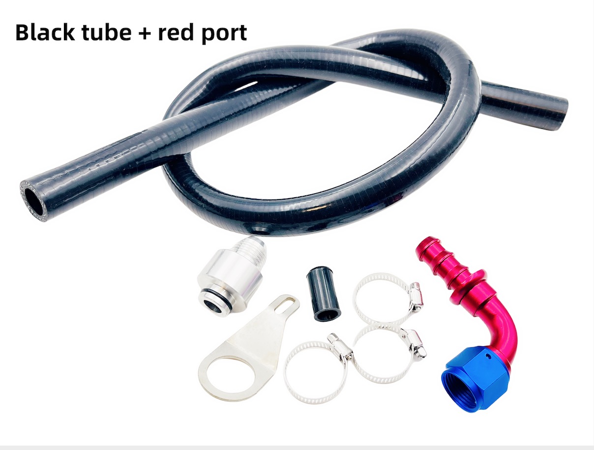 Abarth 500 / Grande Punto フィアット Grande Punto 120 / Tipo 用 T ジェットエンジンインテークオイルブリーザー修正キット