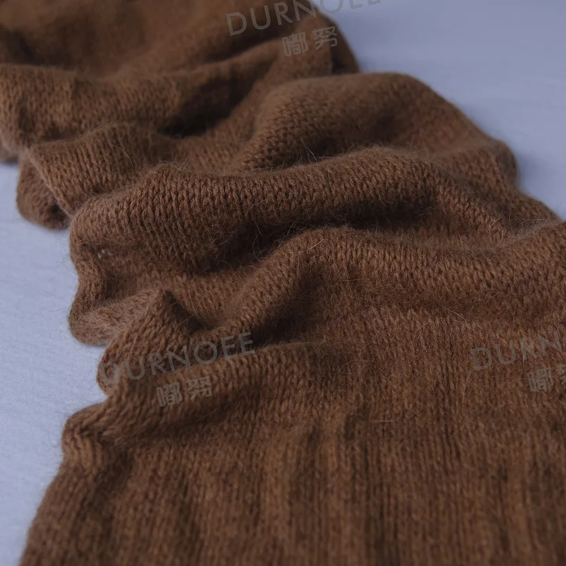 ทารกแรกเกิดการถ่ายภาพ Props ยืดขนสัตว์ห่อผ้าห่ม Swaddling Handmade หมวกถ่ายภาพอุปกรณ์เสริม