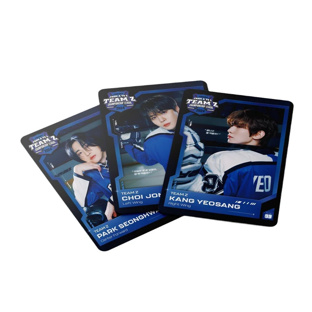 55pcs/set Kpop ATEEZ  Lomo Cards GOLDEN HOUR Part 1 Kpop Group Photocards Photo Print Card High Quality