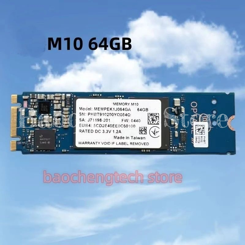 Original M10 M.2 2280 SSD 64GB 32GB 16GB PCIe M.2 2242 3.0 3D Xpoint NVMe Internal Solid State Drive For Intel Optane Memory