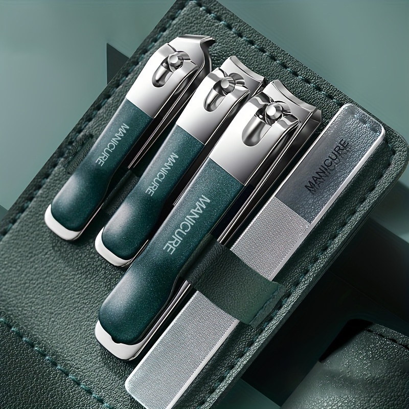 Professional Nail Clipper Set Portable Nail Scissors Stainless Steel Manicure Pedicure Tool Fingernails Toenails Care