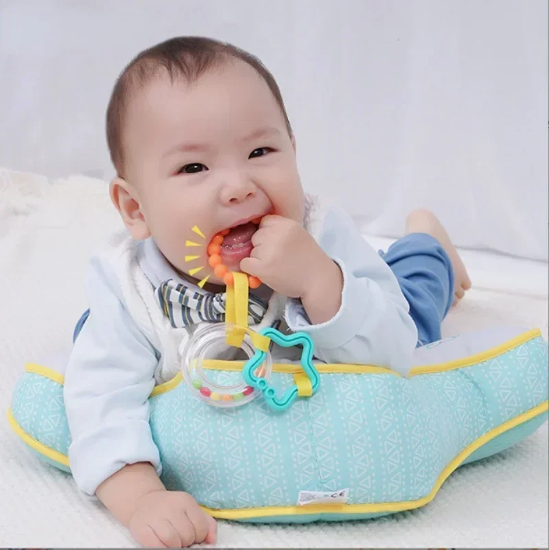 Gối Cho Bé Sơ Tập Thời Gian Đồ Chơi Gối Nằm Cao Độ Tương Phản 2 Mặt Cảm Quan Đồ Chơi Sơ Sinh Đầu Điểm Đào Tạo gối Cho Bé Quà Tặng