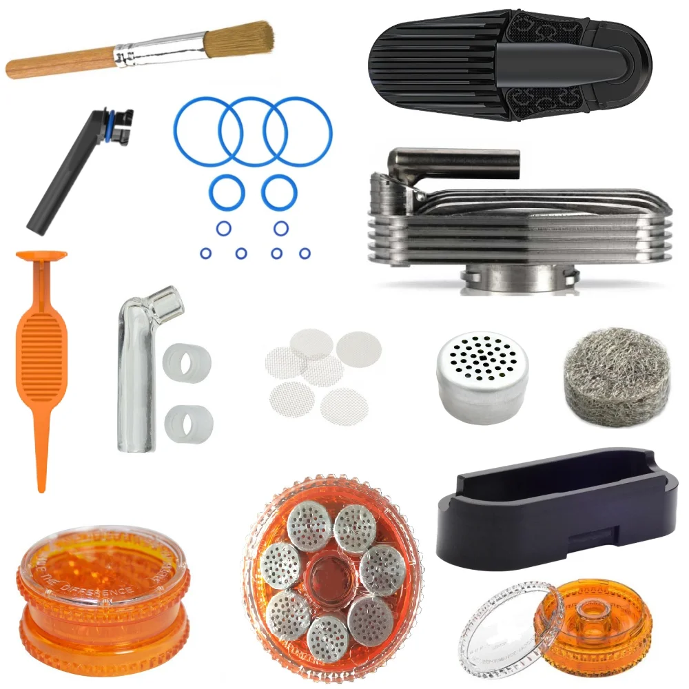 Cápsula dosificadora de repuesto, boquilla de vidrio, ayuda de llenado, unidad de refrigeración, juego de pantalla, anillo de sellado, almohadilla líquida para accesorios Mighty Plus