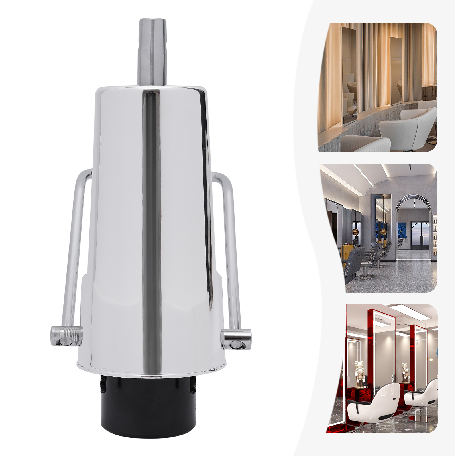 Hydraulische stoelpomp 4-bouts M8 draad gietijzer voor salon kapper styling stoel (de stoel niet inbegrepen)