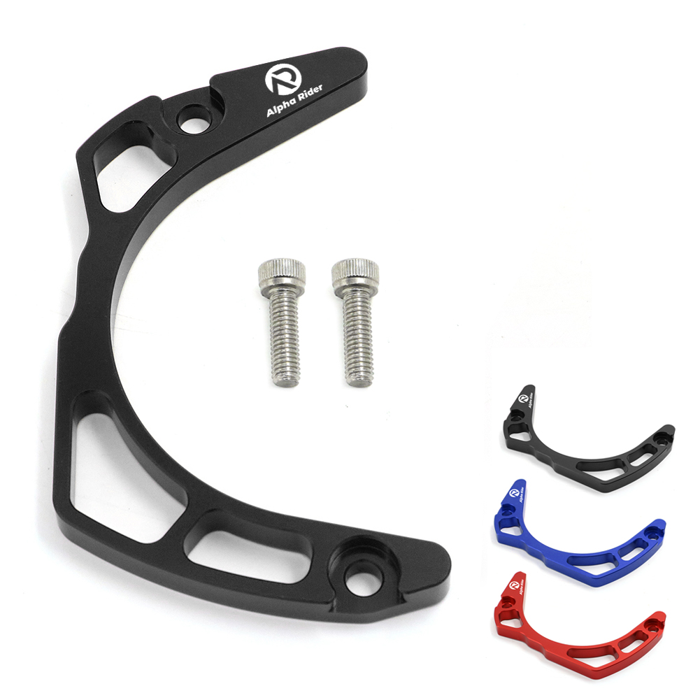 Protector de caja de motor de aluminio Billet para Yamaha Raptor 700 YFM 700 YFM700R 2006-2017 ATV Protector de cubierta de piñón protector